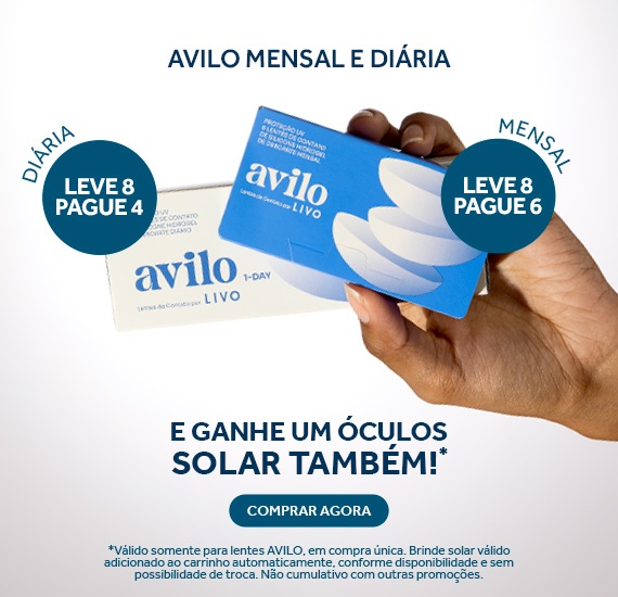 Promoção Lentes Avilo! Saiba mais